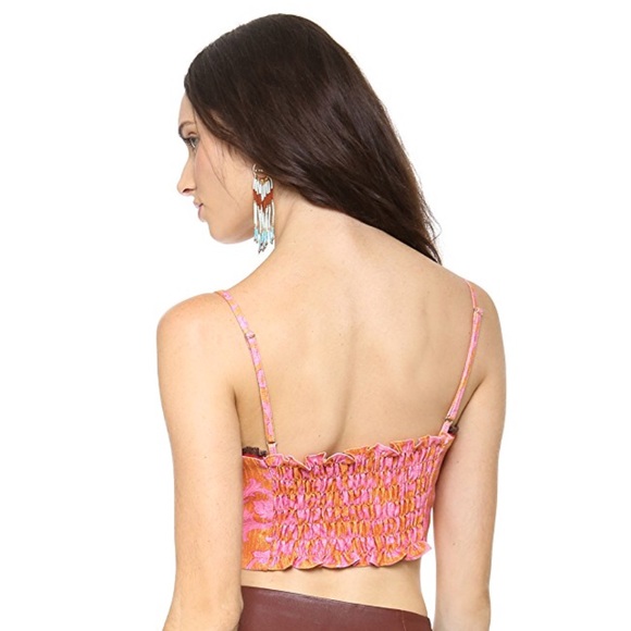 Instant Crush Bustier Bralette Boho Fringe CropTop - Picture 5 of 8